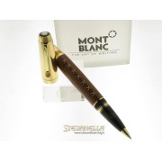 MONTBLANC Boheme Jewellery in pelle marrone e topazio citrino referenza 9923